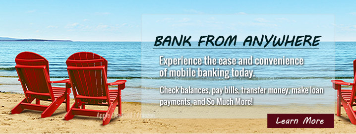 Bank from anywhere.
